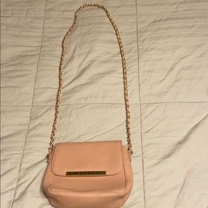 Pink cross body bag